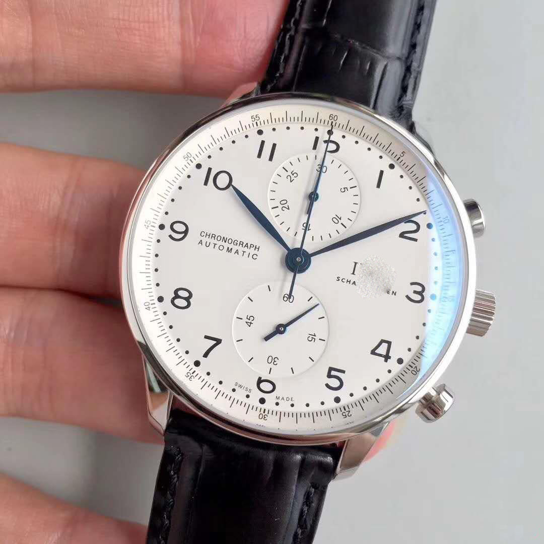 PORTUGIESER CHRONOGRAPHE ÉDITION 150 ANS IW371602 YL FACTORY CADRAN BLANC