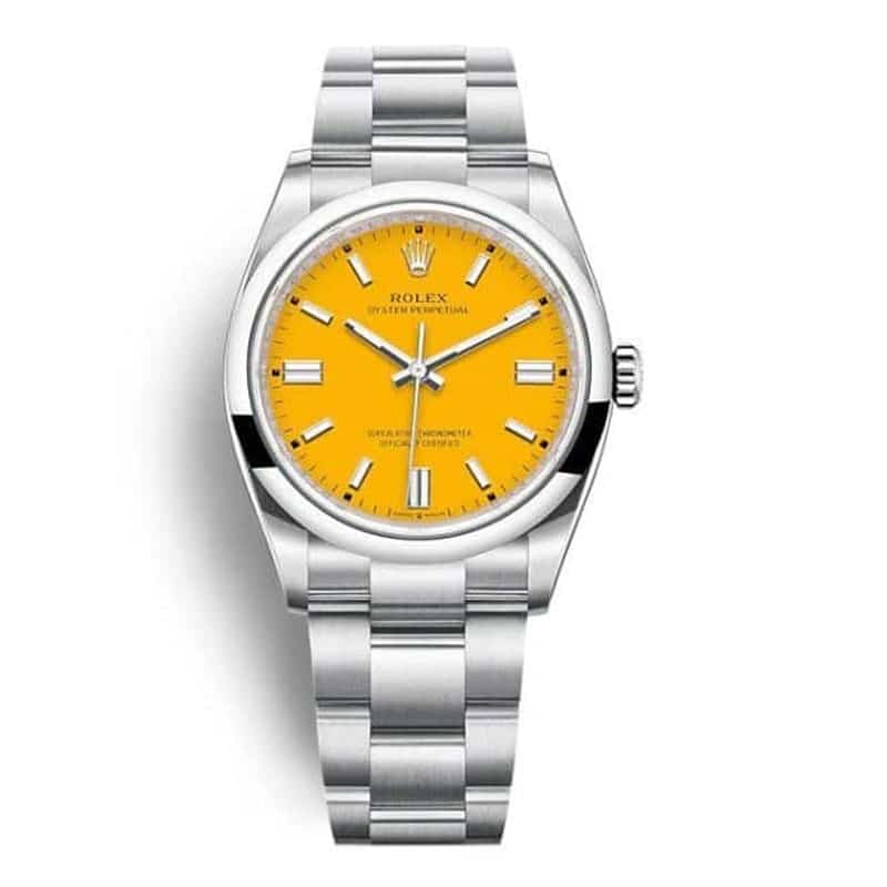 Rolex Oyster Perpetual Jaune 124300 Homme 41mm 