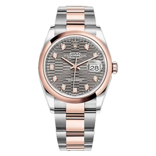 Rolex Datejust 126201 Slate (Oyster) Unisexe 36MM 