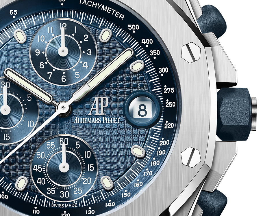 OFFSHORE CHRONOGRAPH mit blauem Zifferblatt, 42 mm