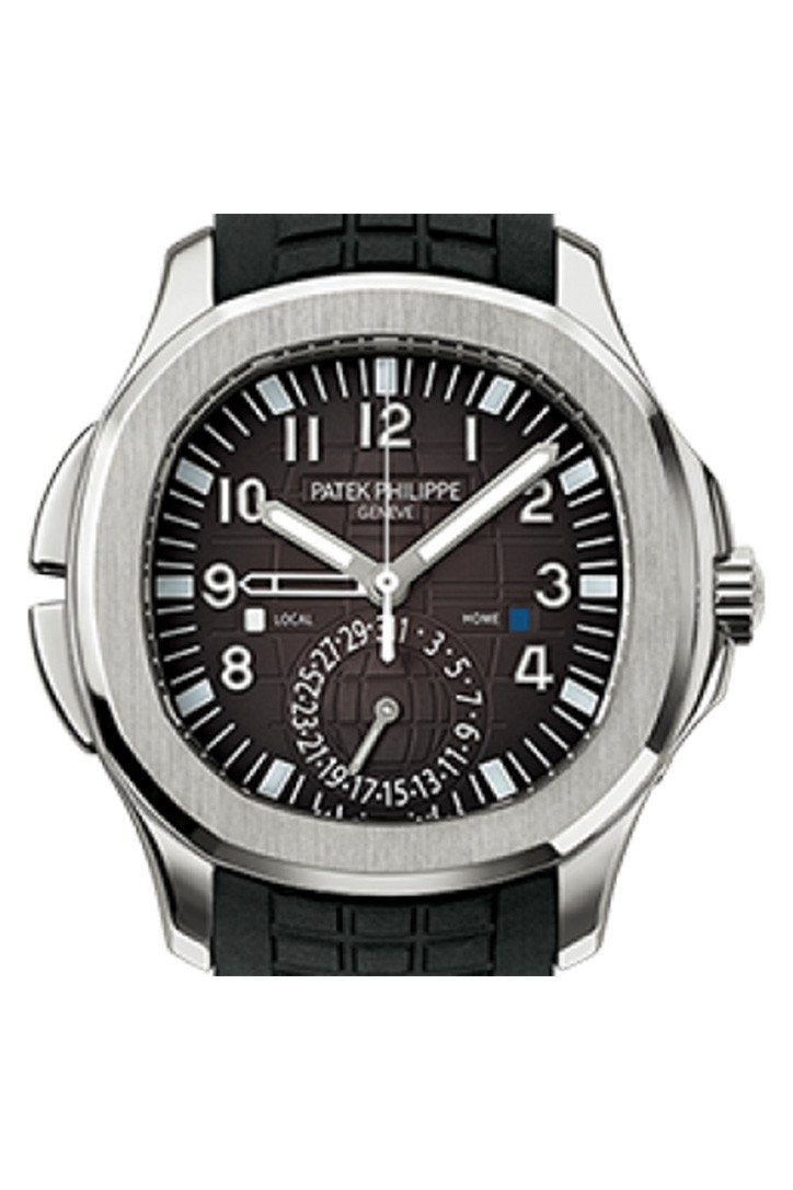 Aquanaut 5164A-001 Dual Time Black Dial 40mm