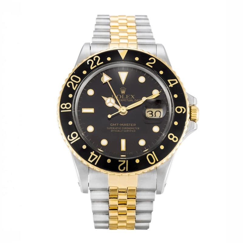 Montre Homme Rolex GMT Master 16753 38MM 