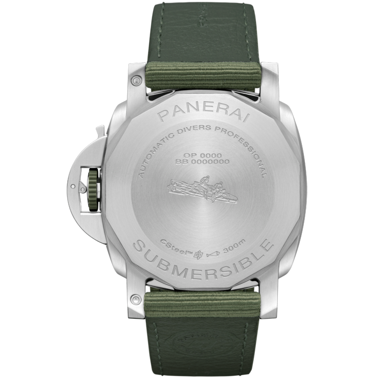 Submersible Vert QuarantaQuattro ESteel™ Verde Smeraldo 44mm