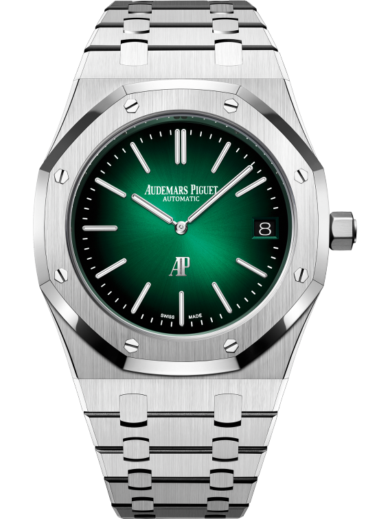 AUDEMARS PIGUET &ldquo;JUMBO&rdquo; Smoked Green Dial 39mm