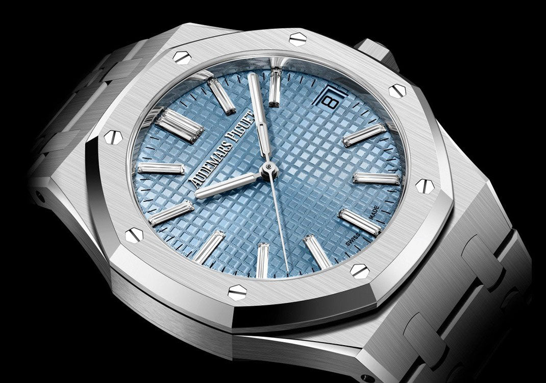 AUDEMARS PIGUET Hellblaues Zifferblatt 41 mm