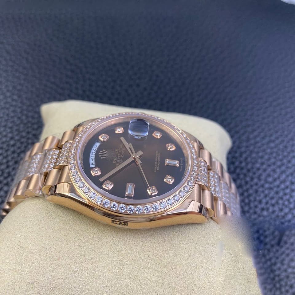 Rolex Day-Date 118208 Or Homme 36MM 