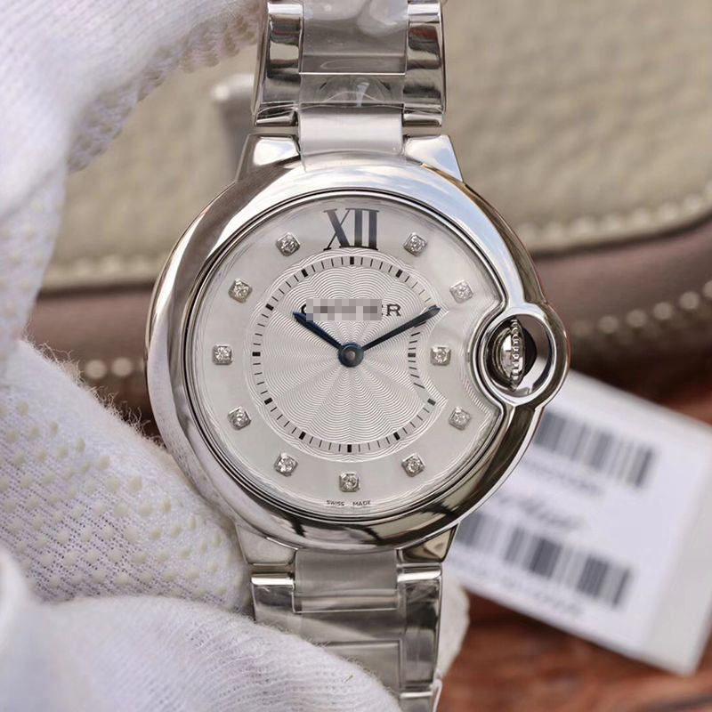 BALLON BLEU DE   33MM V6 FACTORY WHITE DIAL