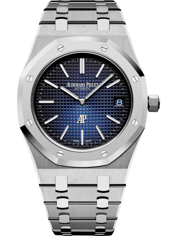 AUDEMARS PIGUET &ldquo;JUMBO&rdquo; Smoked Blue Dial 39mm