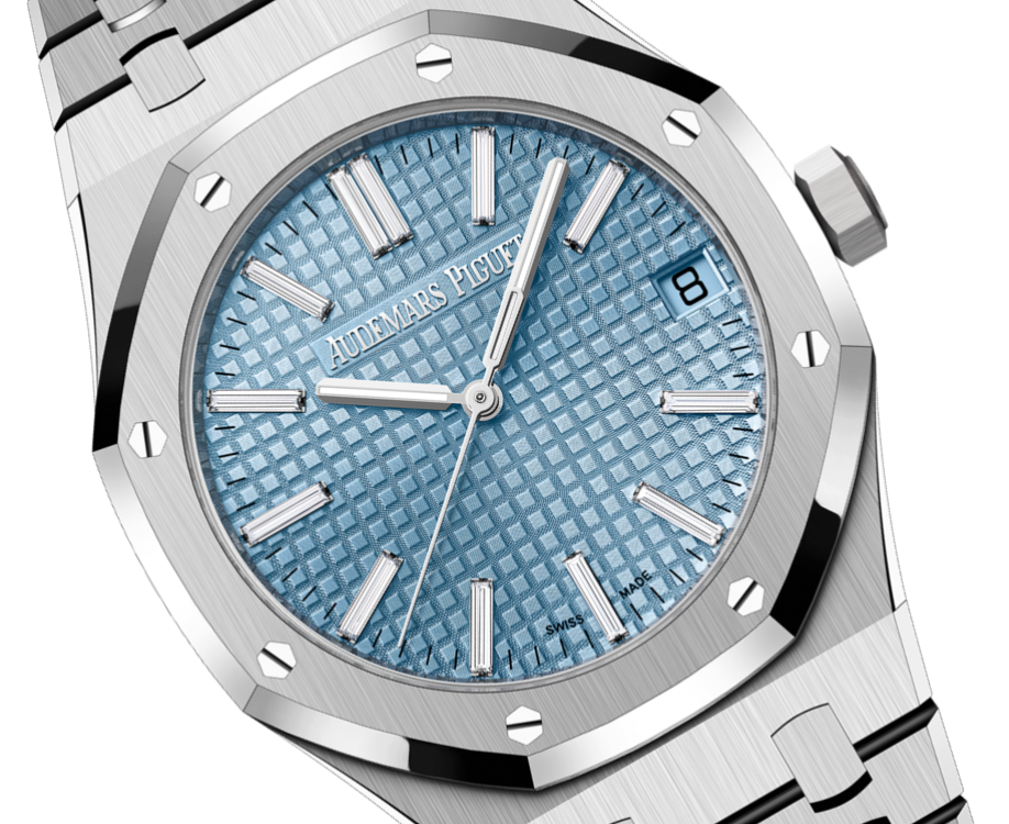 AUDEMARS PIGUET Hellblaues Zifferblatt 41 mm