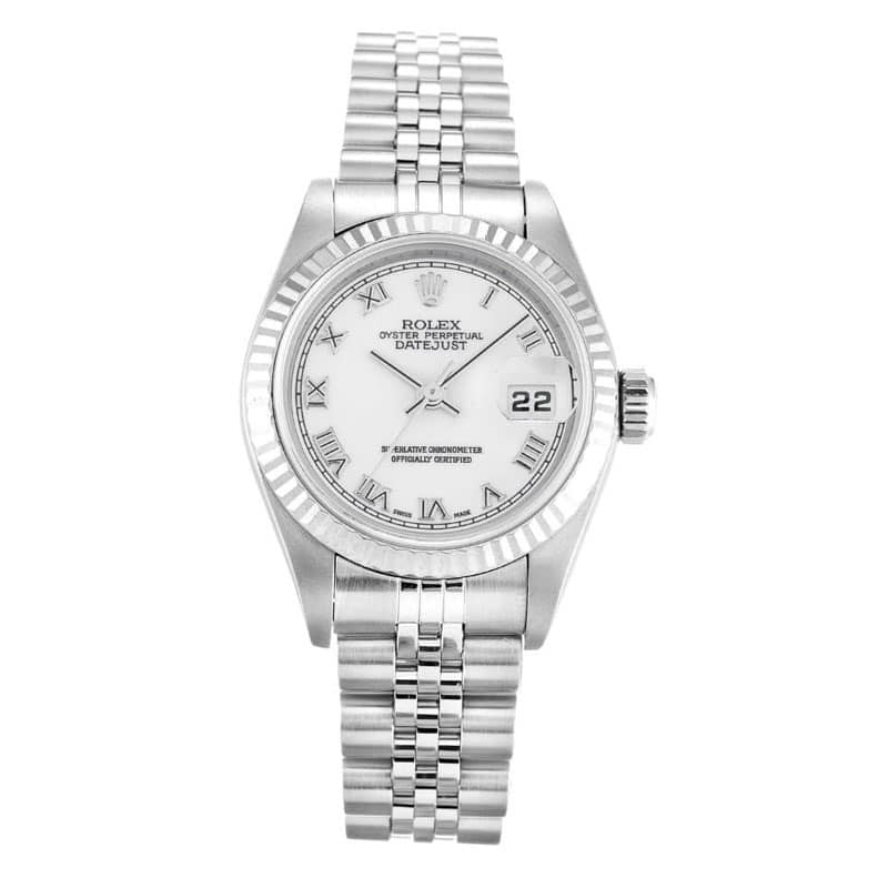 Rolex Datejust Cadran Blanc 79174 Dame 25MM 