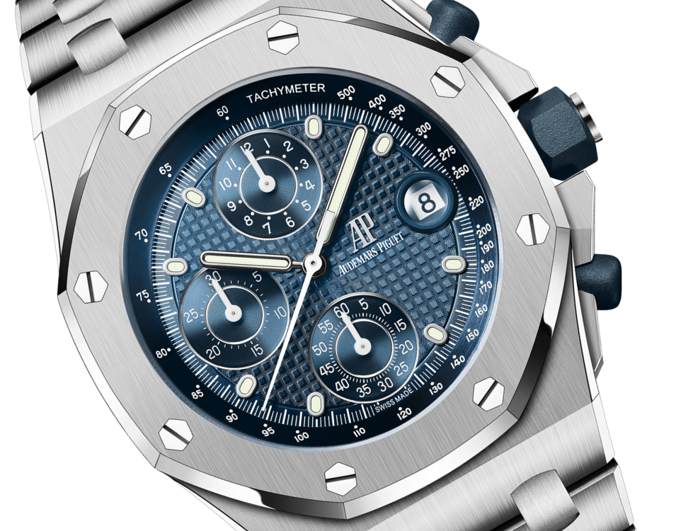 OFFSHORE CHRONOGRAPH mit blauem Zifferblatt, 42 mm