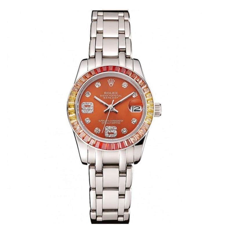 Rolex Datejust Pearlmaster 39 Cadran Cognac Femme 33MM 