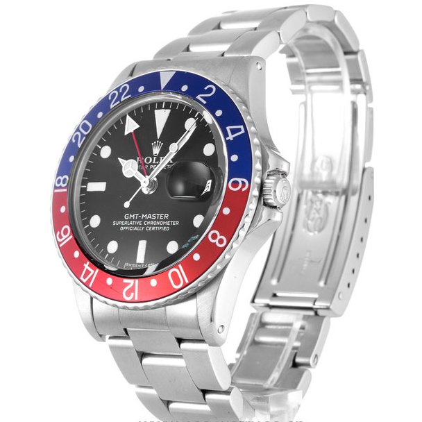 Rolex GMT Master Black 16700 (Pepsi) Homme 40MM