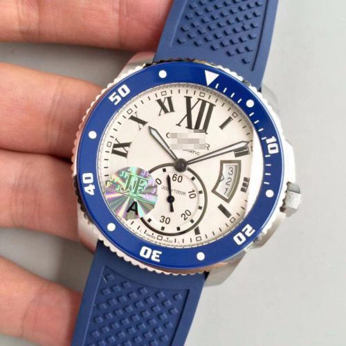 CALIBRE DE DIVER 42MM WSCA0011 JF CADRAN BLANC D'USINE