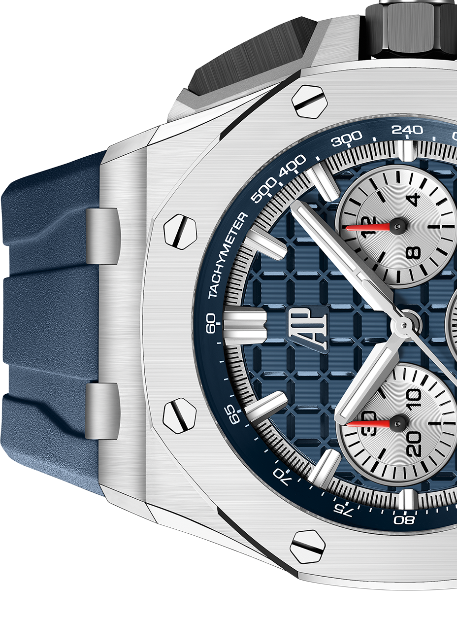 OFFSHORE CHRONOGRAPH mit blauem Zifferblatt, 43 mm