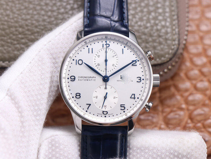 PORTUGIESER IW371605 ZF FACTORY BLUE STRAP