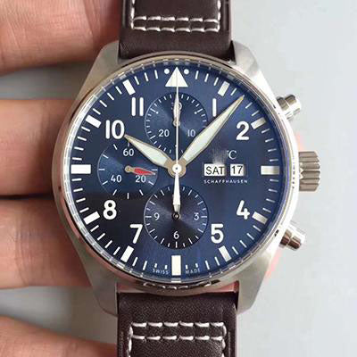 CHRONOGRAPHE PILOTE ÉDITION LE PETIT PRINCE IW377713 ZF FACTORY CADRAN BLEU