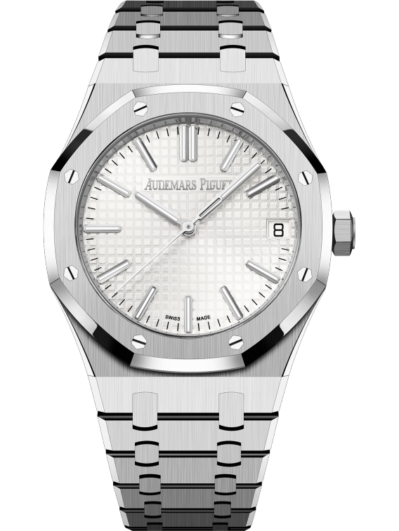 AUDEMARS PIGUET Silberfarbenes Zifferblatt 41 mm