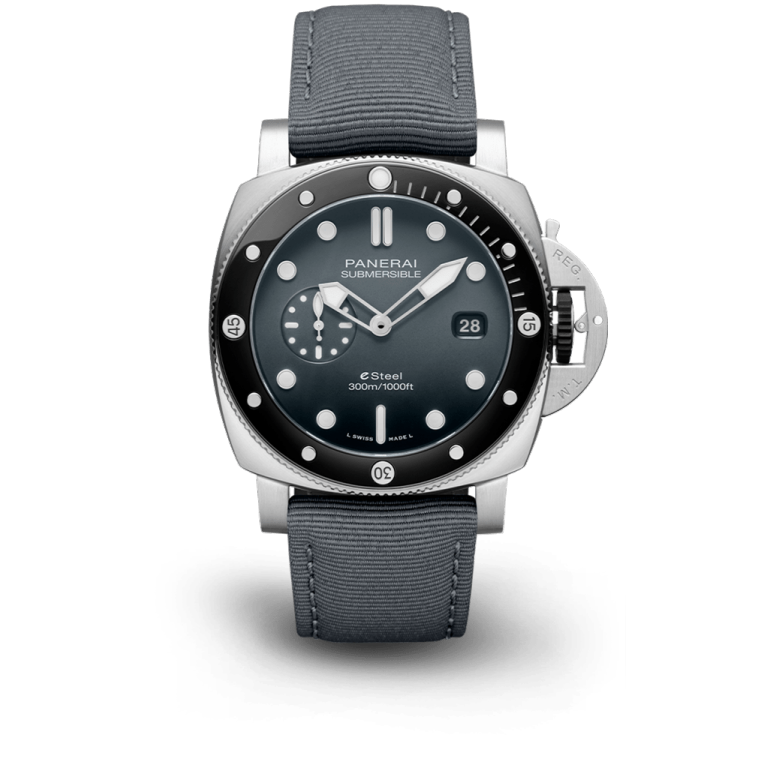 Submersible Gris QuarantaQuattro ESteel™ Grigio Roccia 44mm