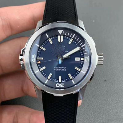 AQUATIMER JACQUES YVES IW329005 V6 FACTORY BLUE DIAL