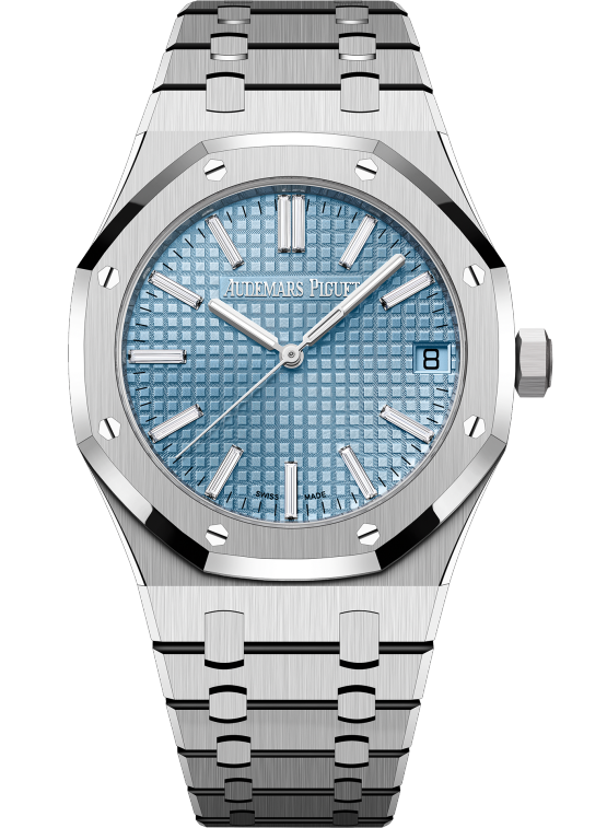 AUDEMARS PIGUET Hellblaues Zifferblatt 41 mm