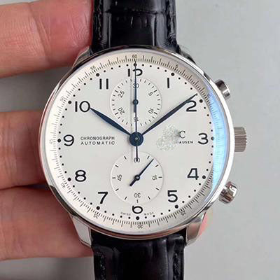 PORTUGIESER CHRONOGRAPHE ÉDITION 150 ANS IW371602 YL FACTORY CADRAN BLANC