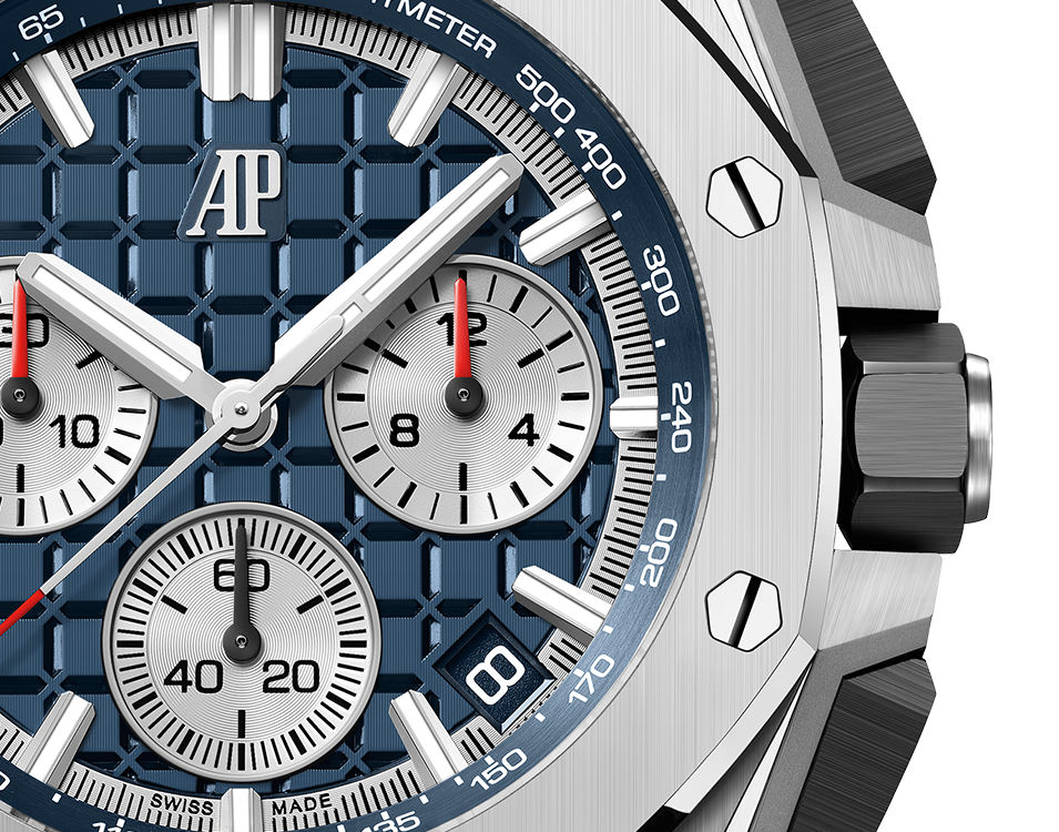 OFFSHORE CHRONOGRAPH mit blauem Zifferblatt, 43 mm