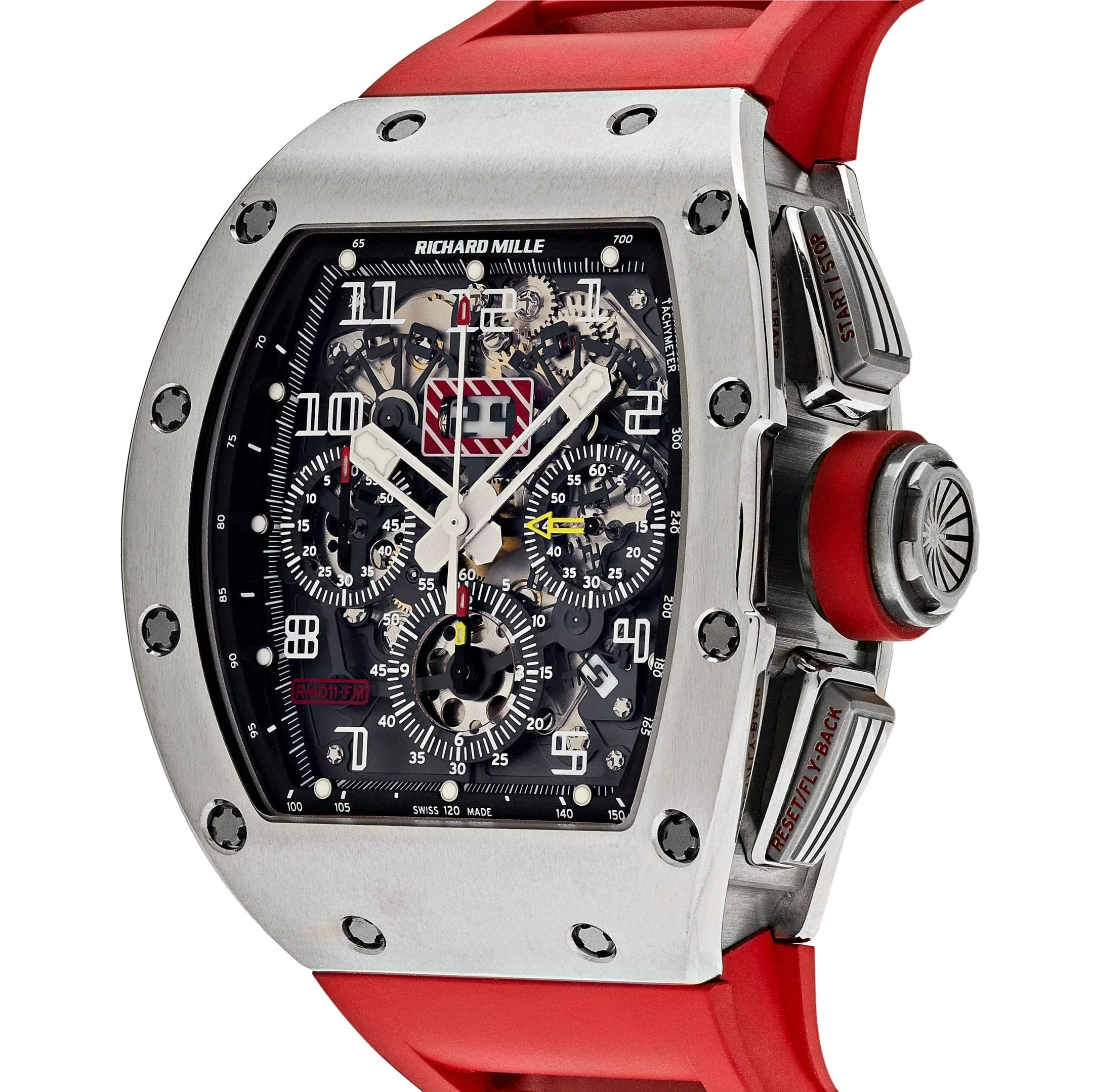 Richard Mille RM 011 Felipe Massa Or Blanc Titane